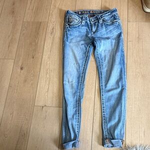 Rock Revival Women's Light Blue Skinny Jeans